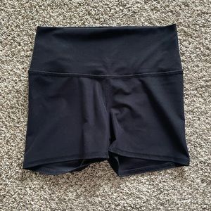 black biker shorts